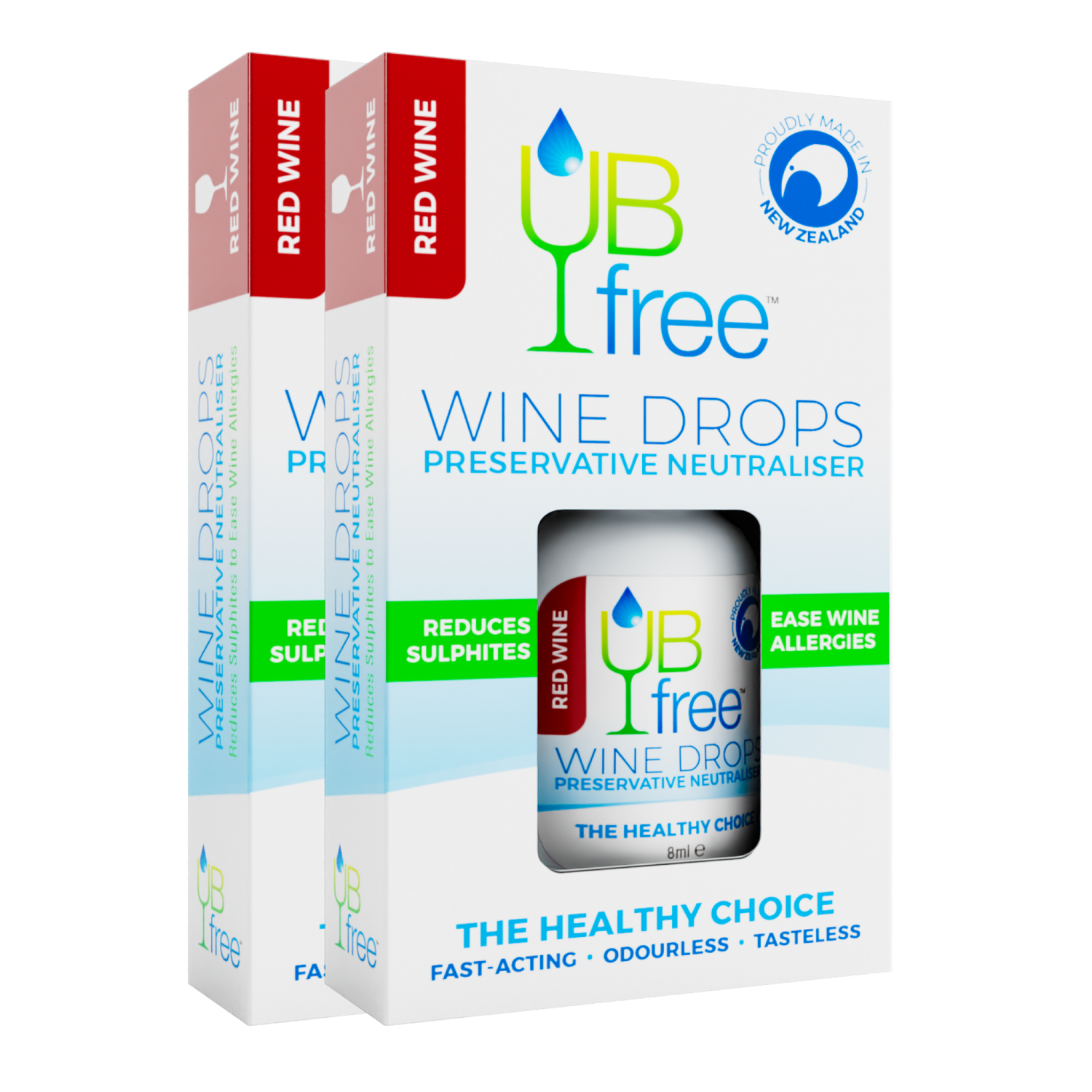 UBfree Sulfite Remover for Red Wine (Twin Pack)